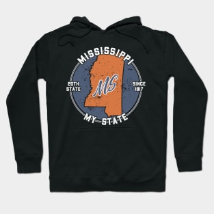 Mississippi My State Patriot State Tourist Gift Hoodie